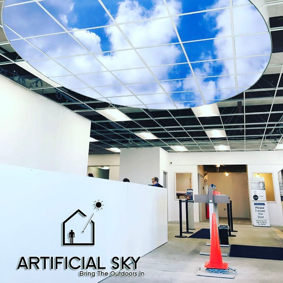 Artificial Sky On Twitter This Bank Wanted A Skylight And