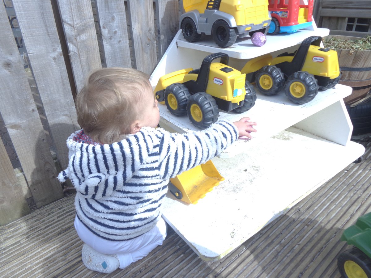 LittleMonkeysK's tweet photo. The Easter Bunny didn't forget Little Monkeys Cotton Tops who had great fun looking for all the eggs out in the garden!! https://t.co/VXQvJkmBeS