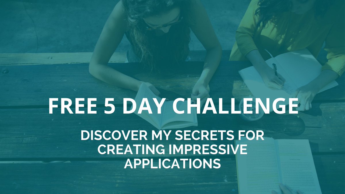Are you joining us for our free 5-day challenge? bit.ly/2owrn8E