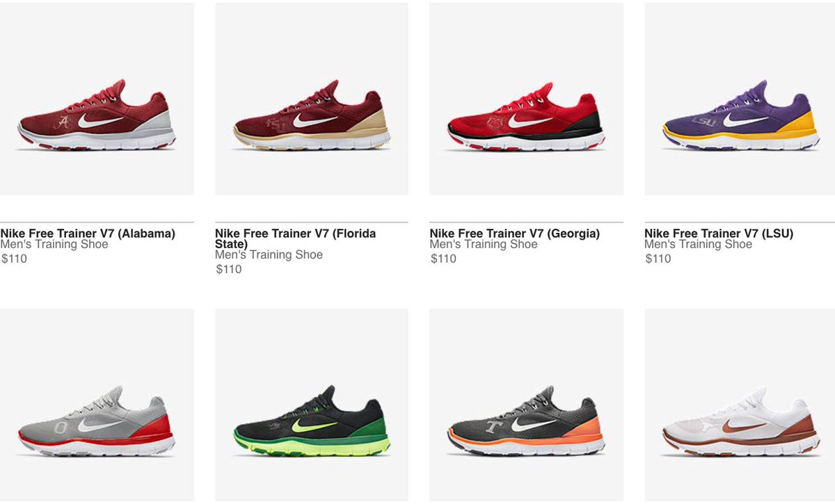 nike free trainer v7 alabama