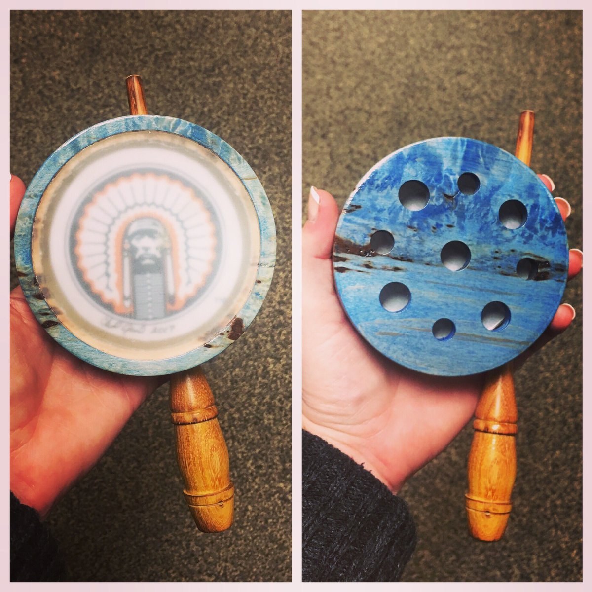 jessenharding's tweet photo. Was gifted an #Illini Sandhills Custom Call today! Can't wait till Sat! #turkeys #slatecall #turkeycall #girlswhohunt #huntressview #hunting https://t.co/kzbll3Zyzl