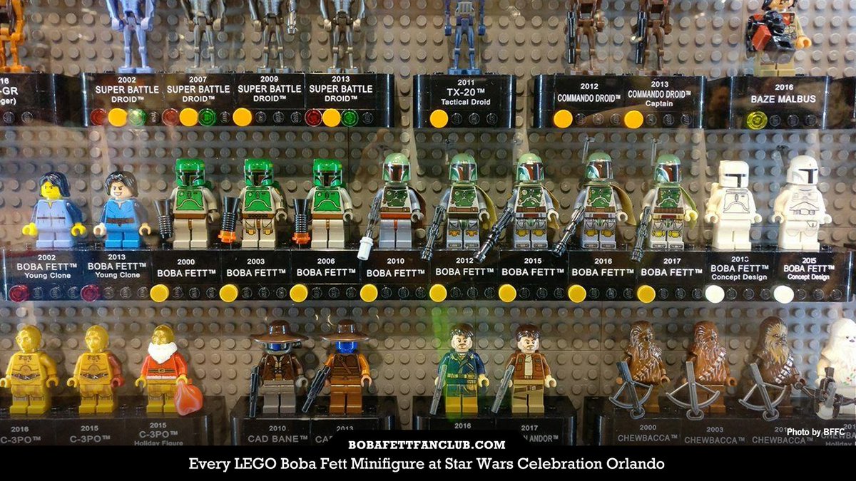 Boba Fett Club on "#SWCO: Every #LEGO minifigure on display https://t.co/6s6Fn6dEKP" / Twitter