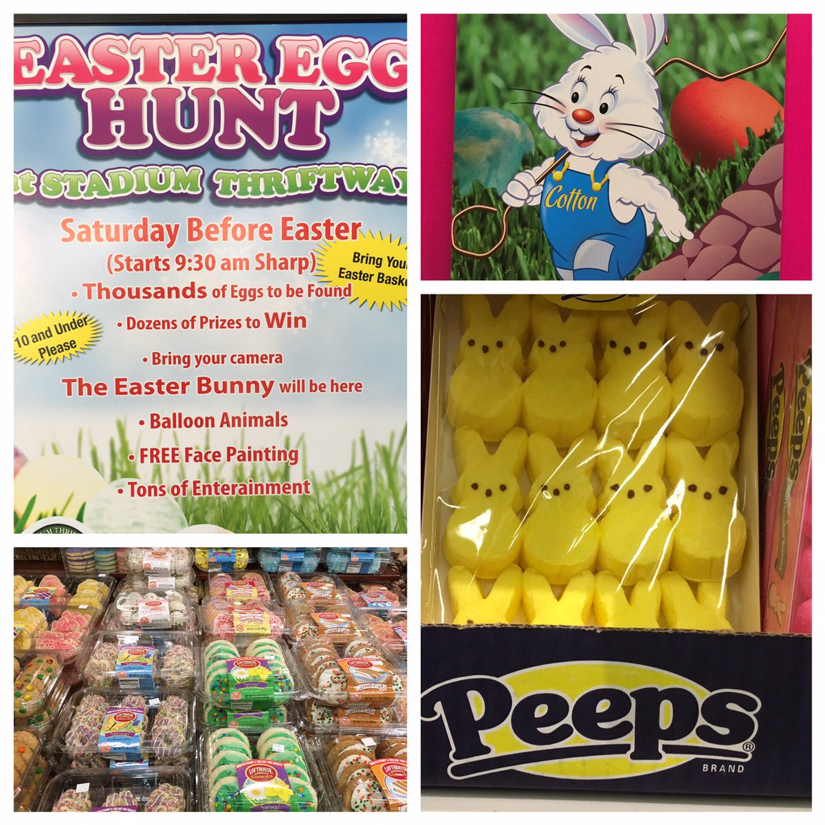 StadiumTWay's tweet image. Hunting for Easter treats? Drop in for a great selection