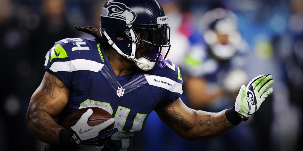 NFL's tweet photo. BeastMode back? https://t.co/gWbmHRNshY (via @RapSheet) https://t.co/awtBKPjsQz