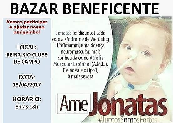 SilvanaStipp's tweet photo. Vamos ajudar  nosso  guerreiro #ameJonatas https://t.co/1838rrPbu4