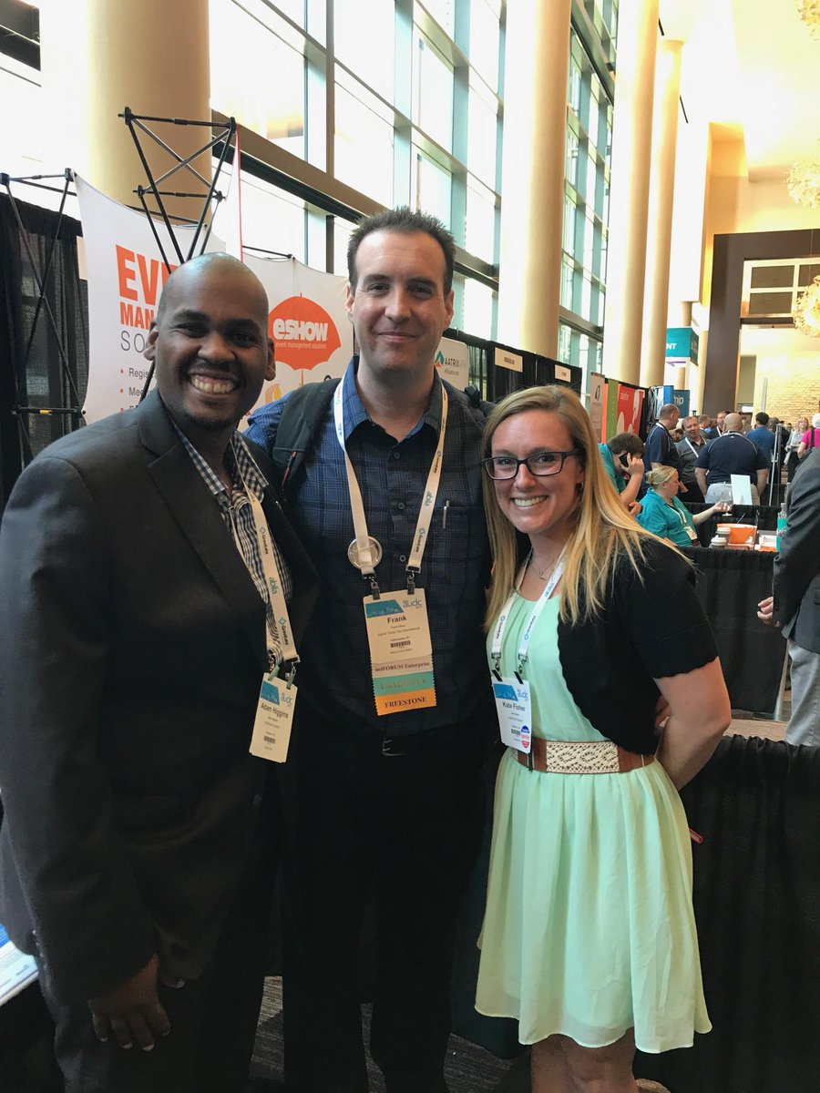 Always nice seeing our friends from @STTI! #AUDC17 <a href="/admhggns/">Adam Higgins</a> @HighRoadKate !