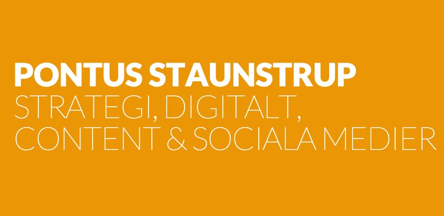 PRofSweden's tweet photo. Pontus Staunstrup har en vass blogg om #contentmarketing: https://t.co/3UFBQuxh8j #PRofSweden via @pstaunstrup https://t.co/E6HN6ADbtl