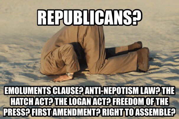 StopTrump2020's tweet photo. When will Republicans start waking up and seeing the harm they are causing America? https://t.co/bgU5CMLOsB