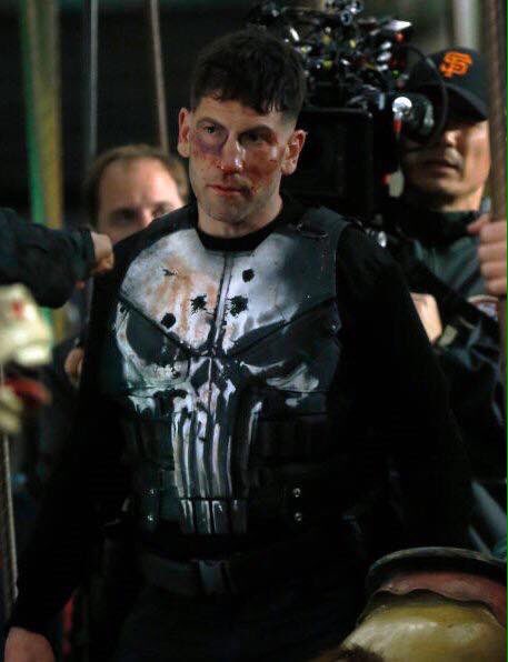 First look at #ThePunisher on the set photos