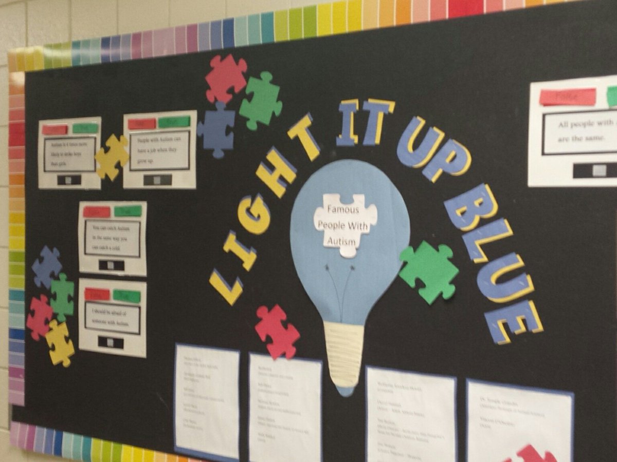 Glen Cedar celebrates Autism Awareness 💙