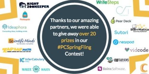 PledgeCents's tweet image. We're thankful for our partnerships that helped #PCSpringFling to be such a success!! bit.ly/PCSpringFling #edtech #edchat #teaching #K12