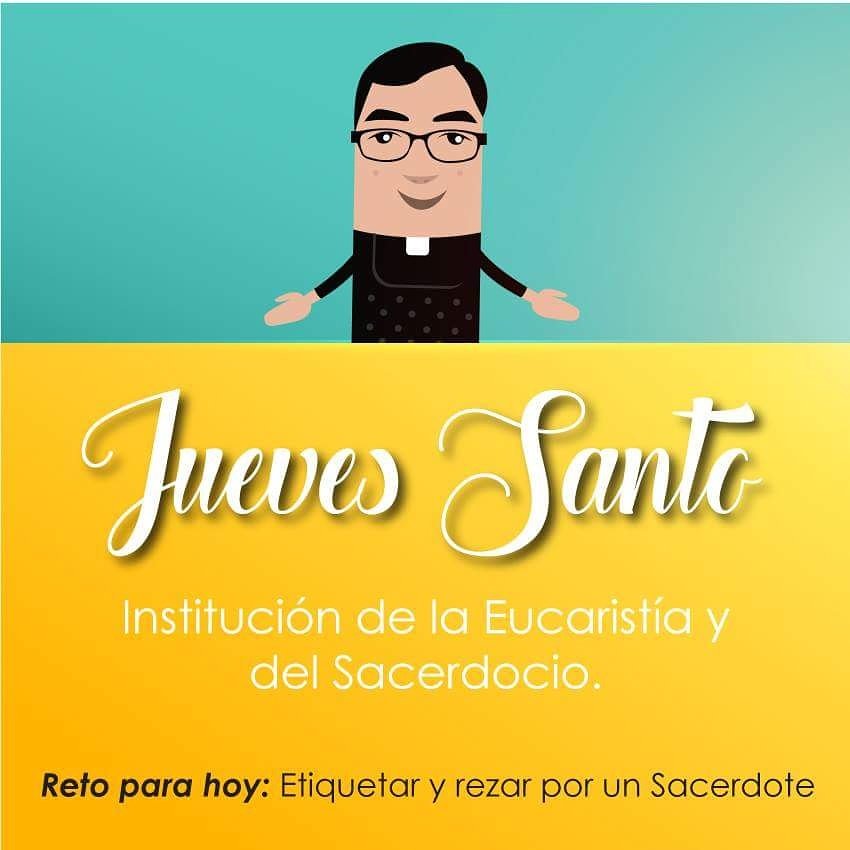 cathopray's tweet photo. Menciona y reza por un sacerdote en esta día que se instituyó el sacerdocio. https://t.co/fcTfTaTOoy