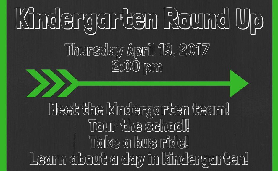 KDG Round Up today!

Stop by the PTO table to hear how to get involved. Get a special Eagle Prize for each soon to be KDG. <a href="/OrchardFarmRV/">Orchard Farm RV</a>