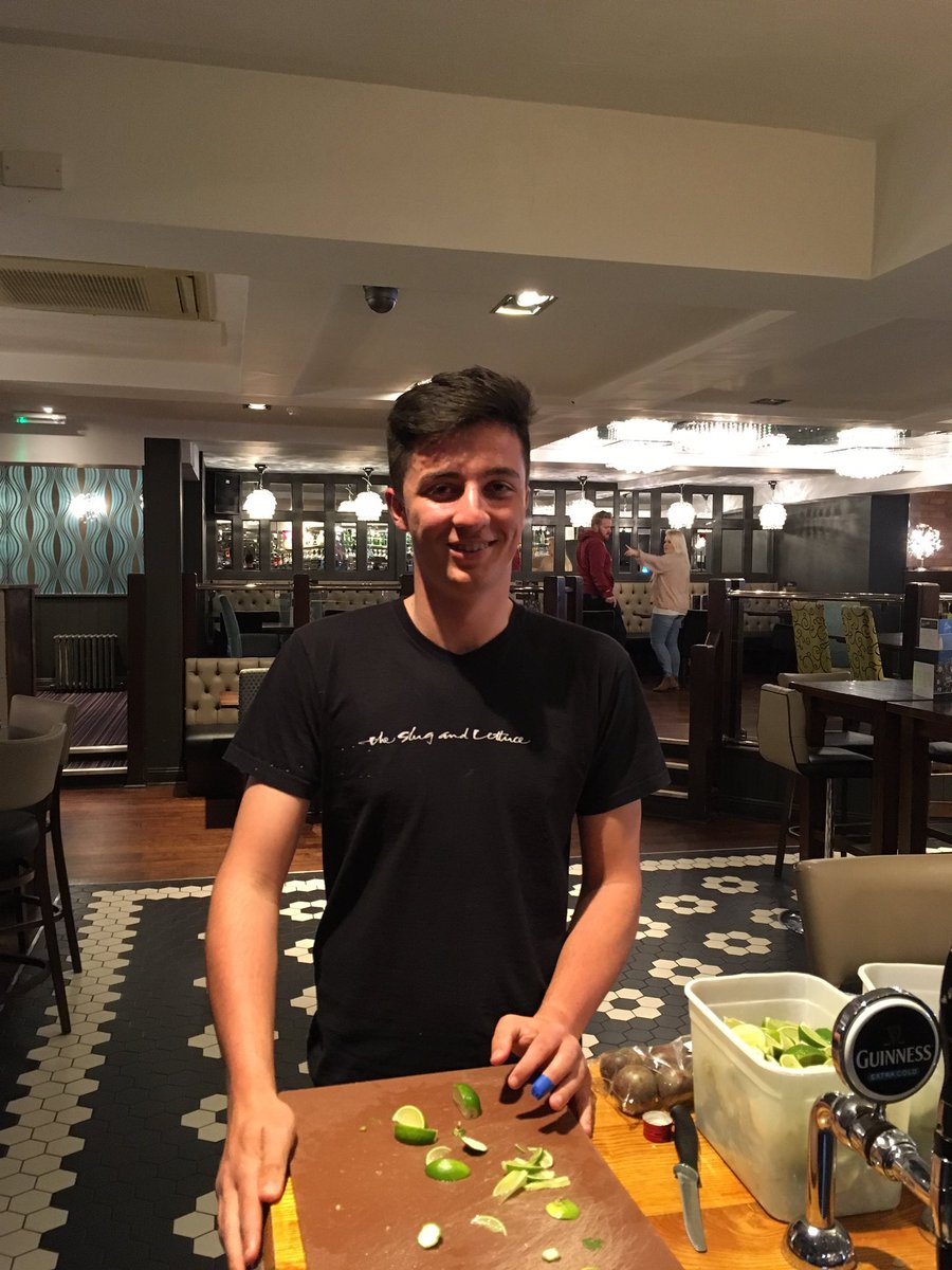 Callum is busy prepping the fruit for our easter weekend don't forget we're open til 2am Fri, Sat &amp; Sun PLUS HAVE DJS Thur-Sun