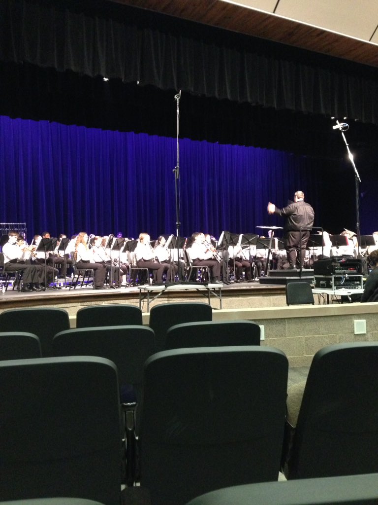 chops175's tweet photo. CSMS Symphonic Band just finished their first piece in the UIL competition. Second piece has started strong. #csmsband #KillingItAtUIL https://t.co/FQDyxT7DXq