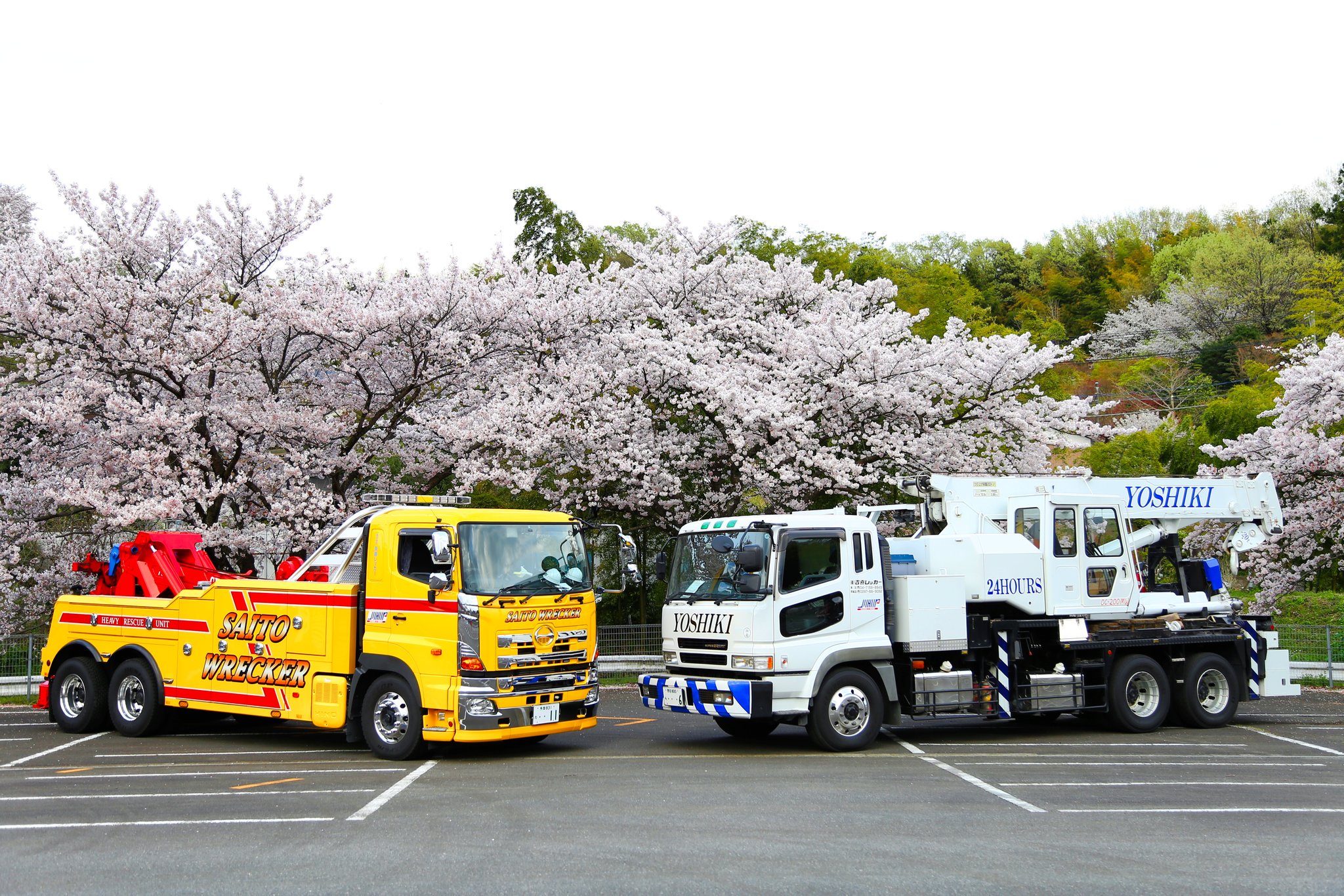 FUSO スパグレ　レッカー車 Super Great Cargo —— スーパーグレート カーゴ #MitsubishiFuso