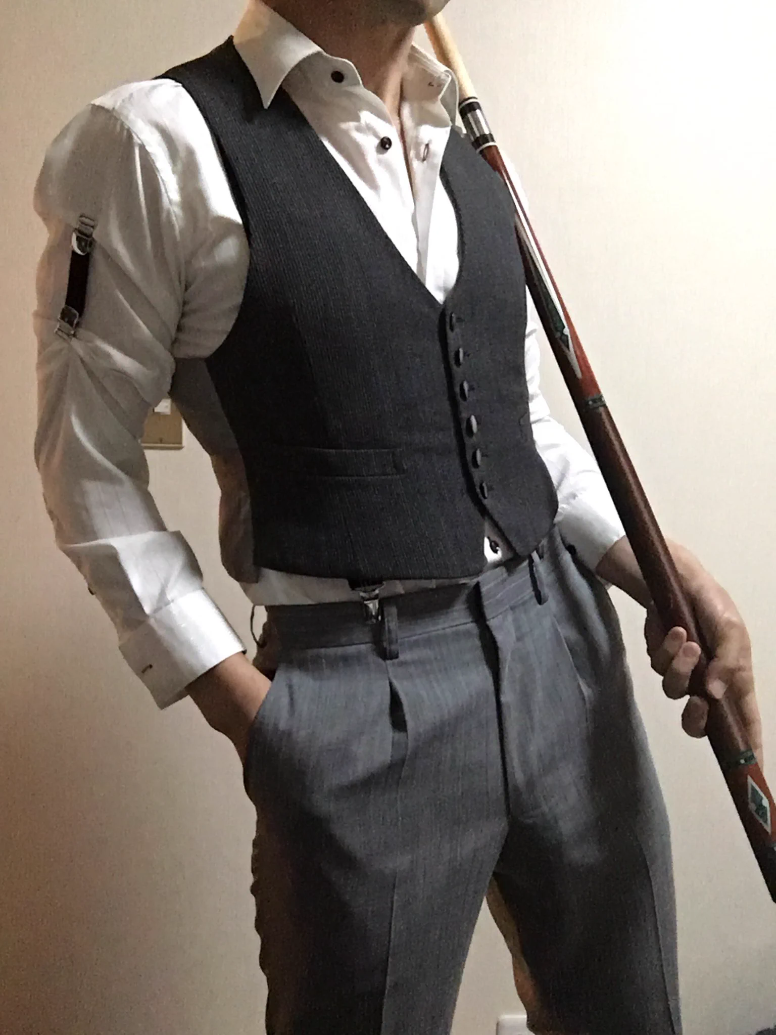 サスペンダーって素敵ｗ大人の男性も試してみてはいかがwww
