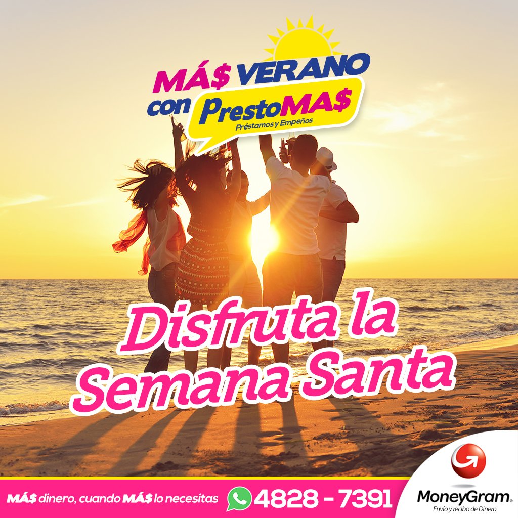 PrestoMASgt's tweet photo. Disfruta al máximo este descanso con tu familia y amigos. Con PrestoMÁ$ vive un verano interminable. https://t.co/VF91BPPBfw
