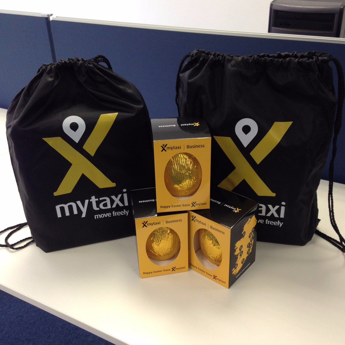 SusanNolanLU's tweet photo. Thanks so much @mytaxi_ie for the Easter Eggs, they will be enjoyed by everyone in #LearnUpon https://t.co/LO39MfX5Qd