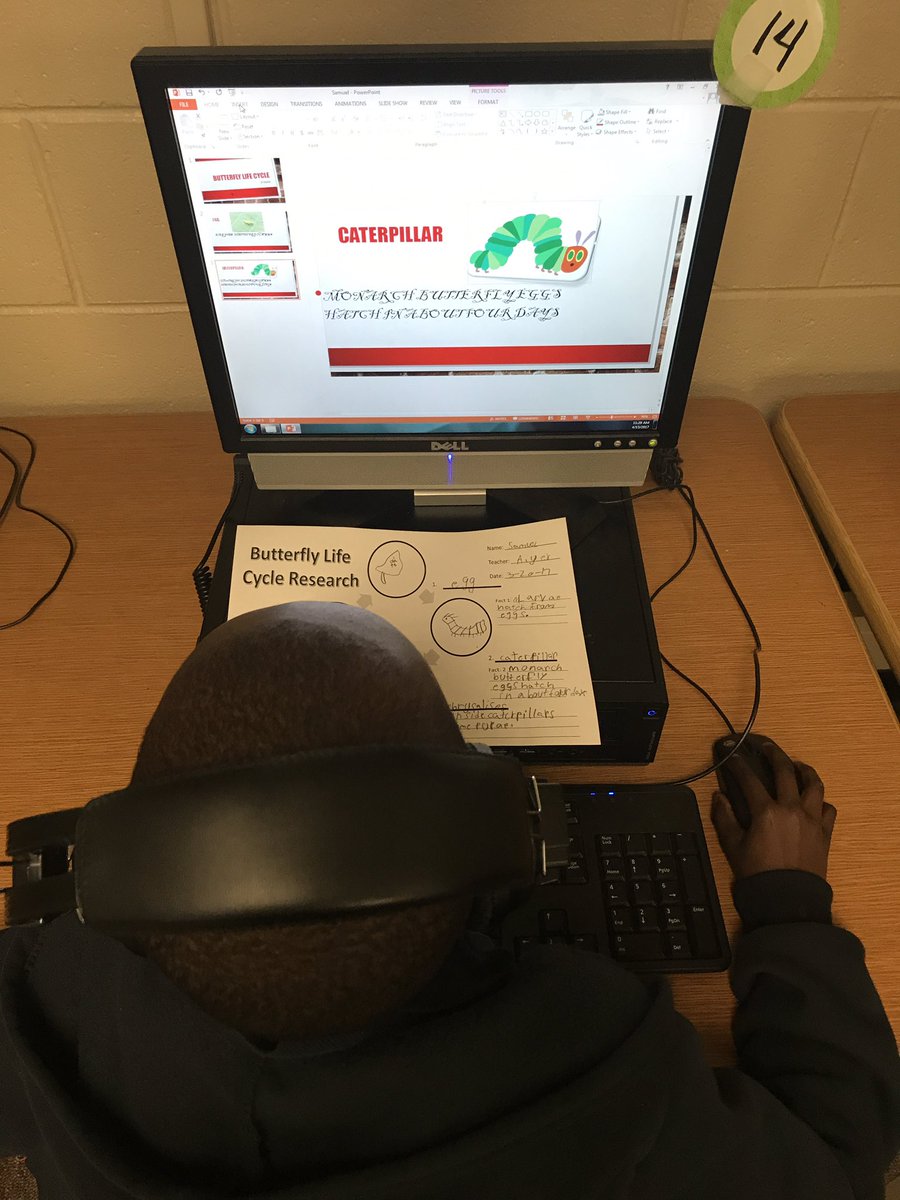 SedaliaParkES's tweet image. In comp lab 2G researched 🦋 life cycles &amp;amp; is creating PPs with design anim &amp;amp; transitions #CSintegration @cobbscience @COBB_ELA @digitalcobb