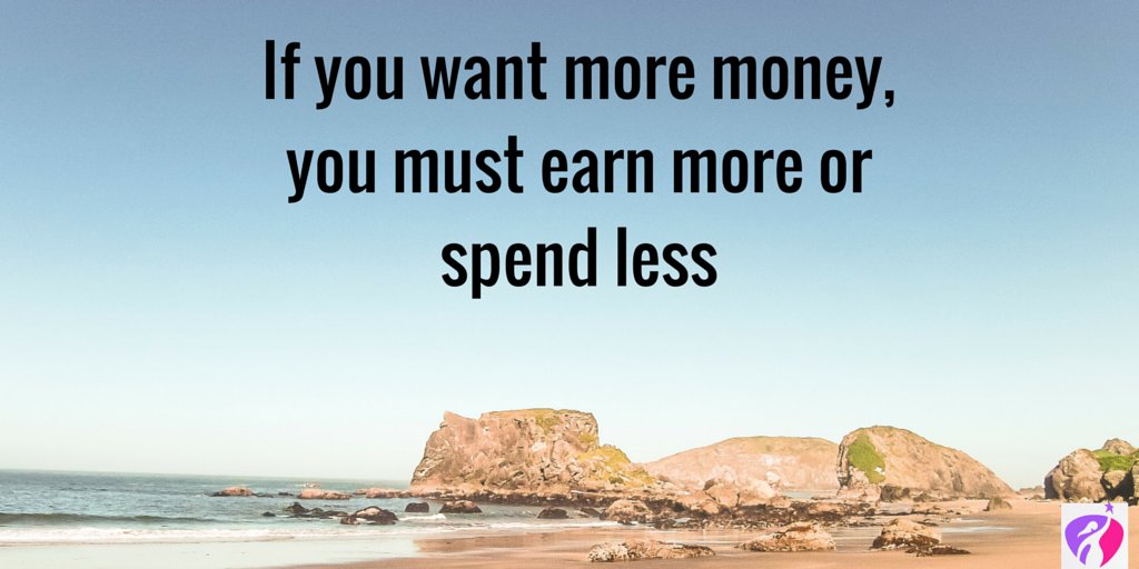 MoneyNuggetsUK's tweet photo. If you want more money, you must make more or spend less #quote https://t.co/Sg7xU7Qwtm