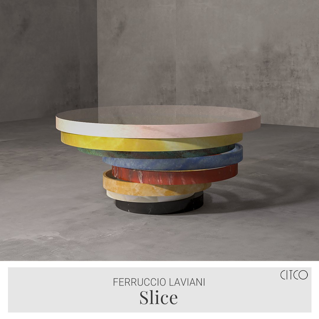 CITCOmarbles's tweet photo. Different marble rings make up this multicoloured form that develops around its own centre of gravity. #FerruccioLaviani for #CitcoMarbles https://t.co/D8ABOPAmjm