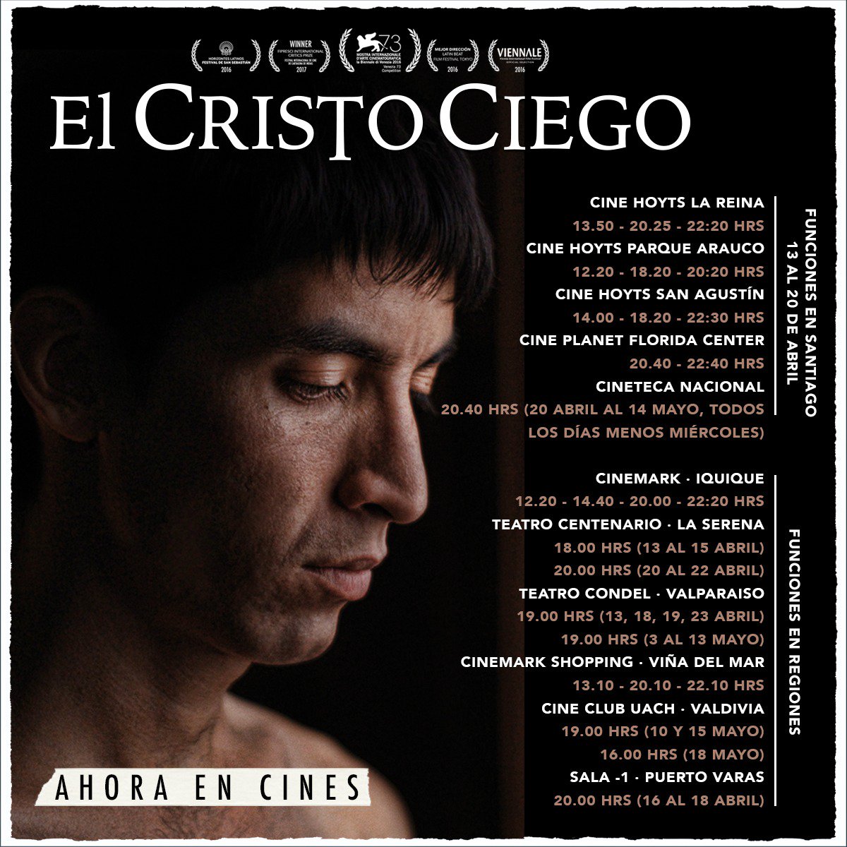 Amig@s, les recomiendo mucho esta película chilena, que trata sobre la fe sin ser religiosa, sobre la humanidad profunda sin ser melosa...