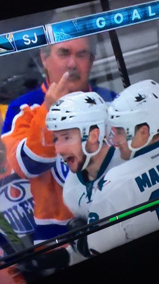 AngryFlamesLady's tweet photo. I'd be pissed if I had to wait 11 years for that too #middlefingermontagepart2 #stayclassy #deadmonton #coilers https://t.co/1IrO9w5SEO
