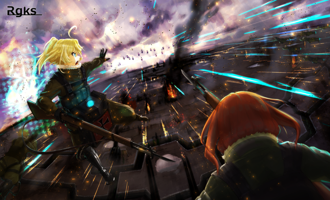 幼女戦記のtwitterイラスト検索結果