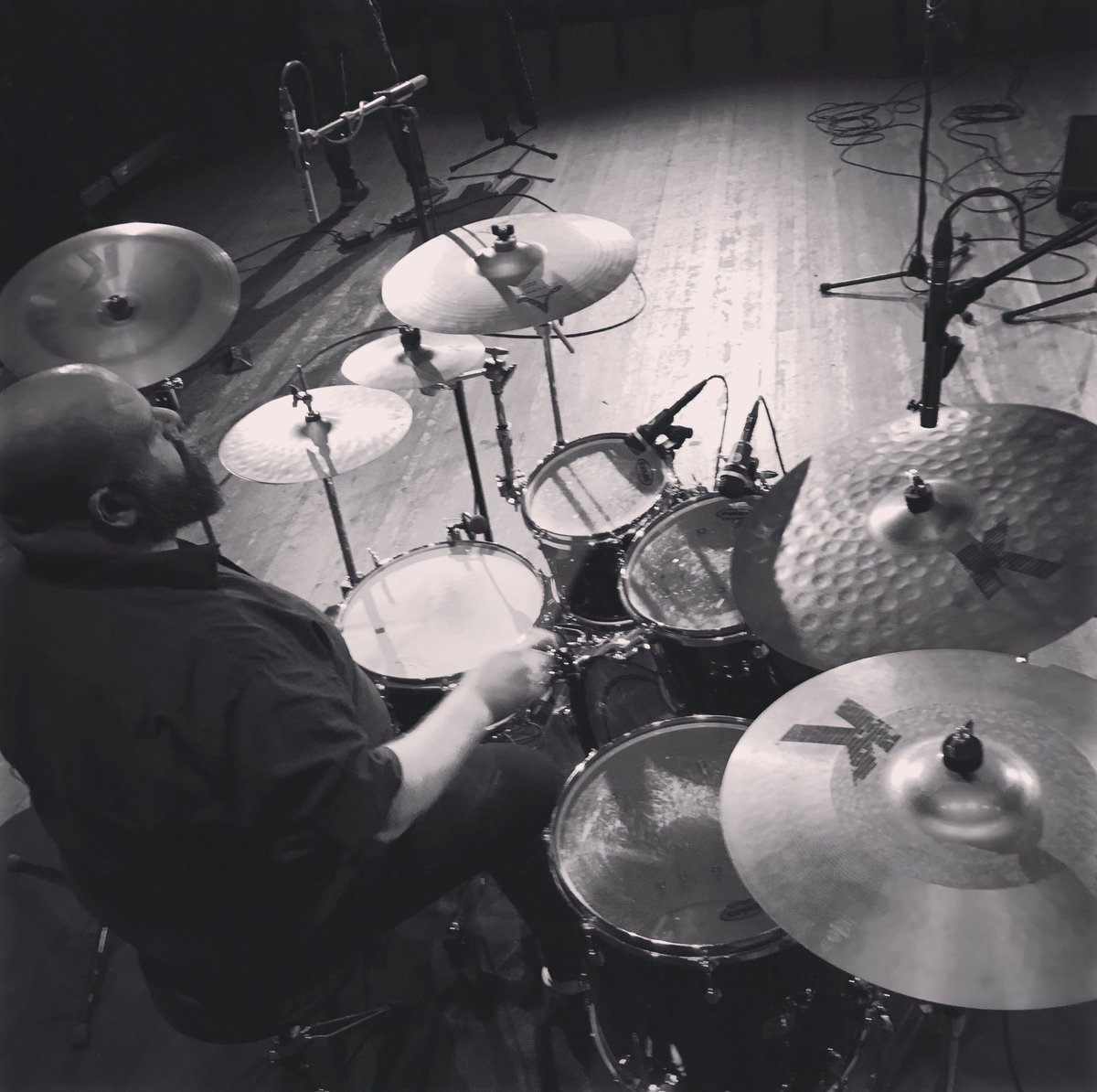 Great last show of the tour last night, in Kaunas!... @ Vilnius, Lithuania instagram.com/p/BSs541zANTt/ @zildjianuk <a href="/YamahaUK/">Yamaha Music UK</a> @YamahaDrumsEU