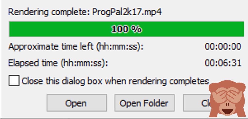 ProgPal2017's tweet image. Are you ready for the first (and definitely worst) trailer for a #ProgPal conference? Well the waiting is nearly over! 🙊🙉🙈 #razzieswelcome