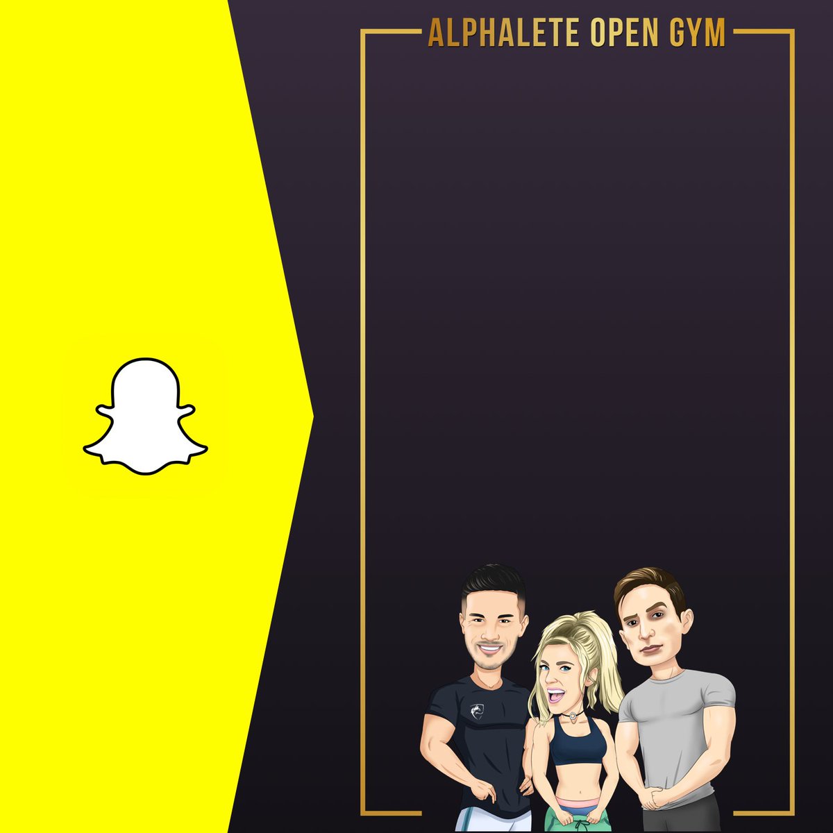 customfilterz's tweet image. @AlphaleteHQ @Guzmanfitness @HeidiSomers @MaxxChewning Hey guys! We made special Snapchat filter for your event tomorrow! ❤️, Customfilterz