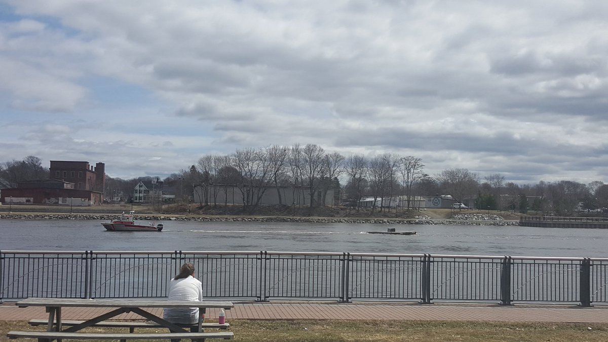 Best place to spend a lunch hour. #BangorWaterfront