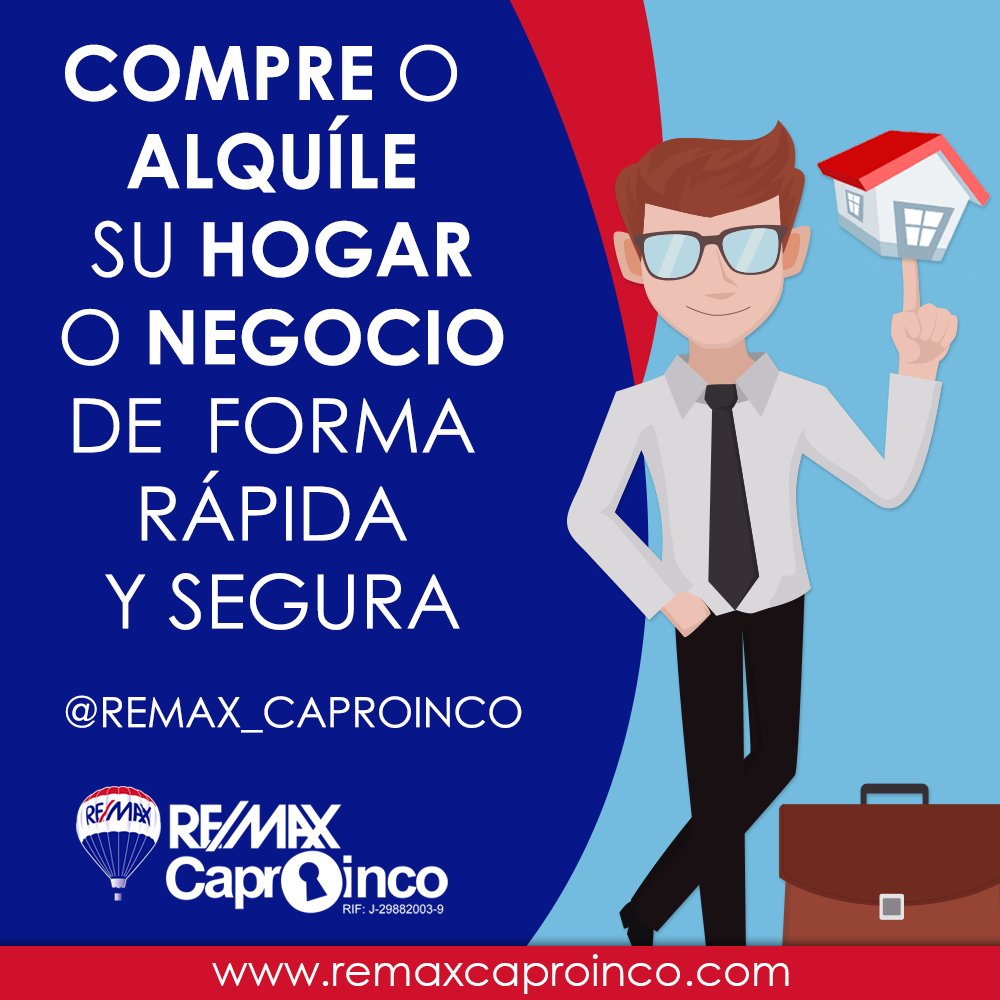 CaproincoRealty's tweet image. ¿Quieres vender o alquilar tu hogar o negocio?
#remax #caproinco #remaxcaproinco #inmuebles #alquiler #venta #bienesreaices #bienesraíces