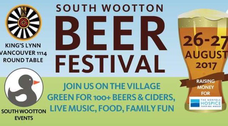 Join us for a guaranteed 'good time on the green' 26/27 August 2017 #SWEvents #Beer #Charity #Community 🍻*supporting The Norfolk Hospice*