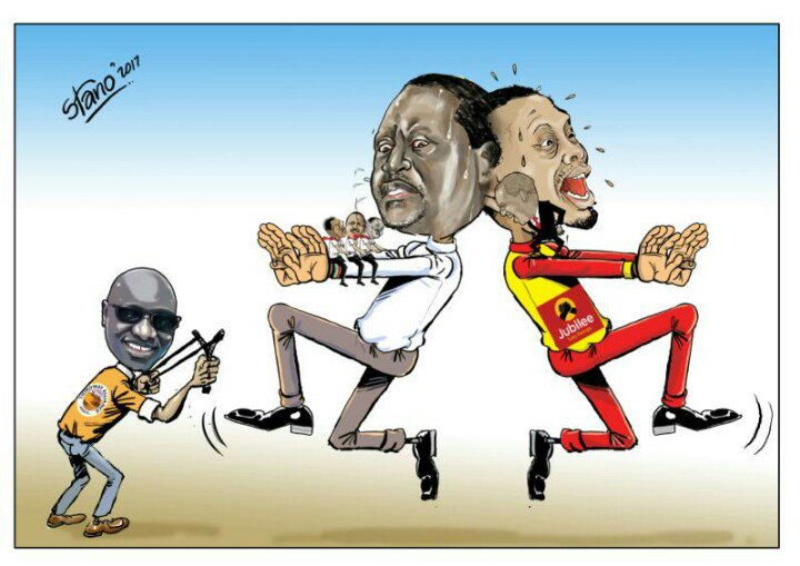 Thirdwaykenya's tweet photo. This is about Goliaths and the David    sadly the Goliaths are Political seamese twins #WhyThirdway cc @EAukot  @NASAKenya2017 https://t.co/JbcwczFxyj