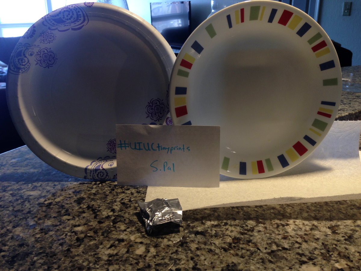 Spal27's tweet photo. Was your dishes and start SAVING TREES  people!! #UIUCtinyprints
@LimboBirdStudy https://t.co/SlzCEheppz