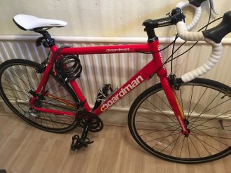 Stolen Bike: A Red Boardman - Sport has been reported as stolen from Chiswick High Road, London, TW8 #bikestolen