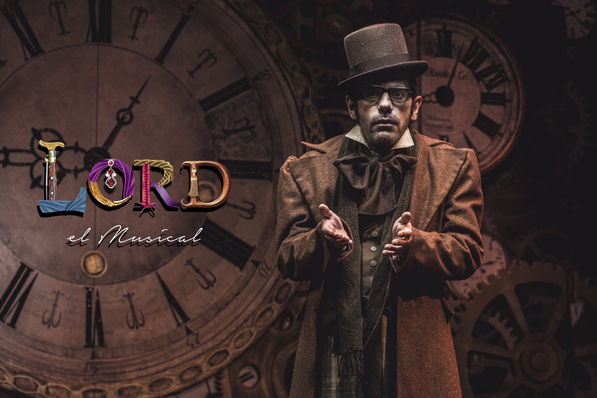 JONÁS trabaja incansablemente para Lord. ÚLTIMAS FUNCIONES! #LordElMusical 🎩🎶 
Entradas en bit.ly/Lord16
 
PH: @nacholunadei
