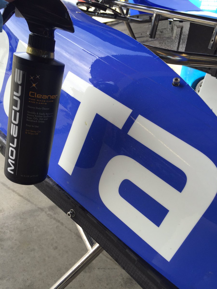 MoleculeSports's tweet photo. #ThursdayThoughts Clean racecars are happy racecars. #MoleculeCleaner #Rubbernoproblem #keepitclean https://t.co/OikqmwpKiT