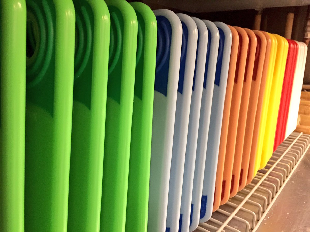 New cutting boards!!
#sanitation