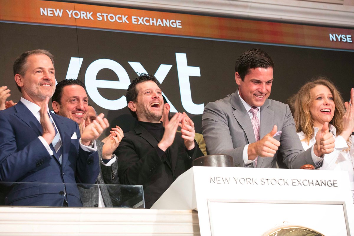 It's a historic day for our company. <a href="/NYSE/">NYSE 🏛</a> #IPO $YEXT