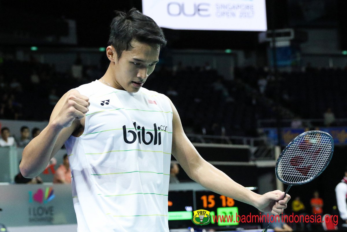 JONACHIVERS_'s tweet photo. [PICT] 1/2 Jonatan Christie di babak R2 #SingaporeSS saat berhadapan dengan Son Wan Ho[KOR] 

📸 : https://t.co/BRHlfuWeRh https://t.co/eiCPcZ3vuE
