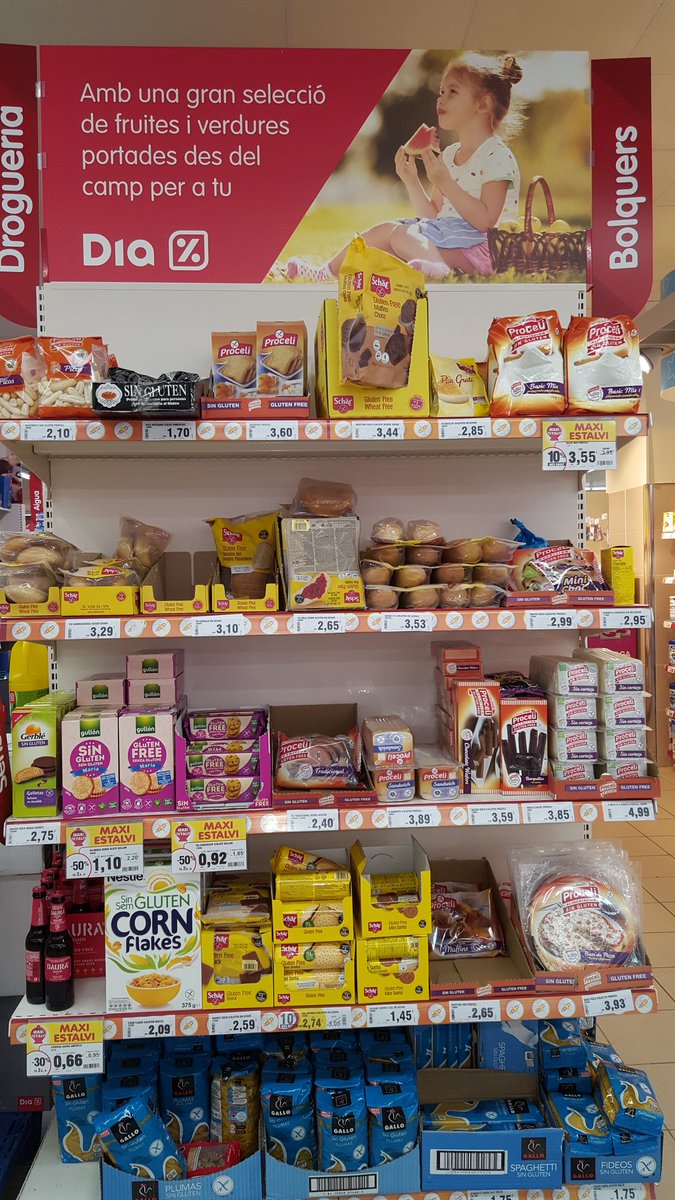 aliciafrancomn's tweet photo. Llegar al super @SupermercadosDI y ver todo #singluten a tu alcance me encanta https://t.co/ntfH59T1s1