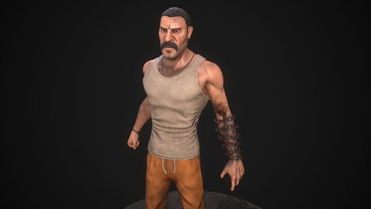 ThePrisonGame's tweet image. Done With #Haydar Textured with #Allegorithmic #substance #gamedev #gameart #indie #indiedev #unrealengine #UE4