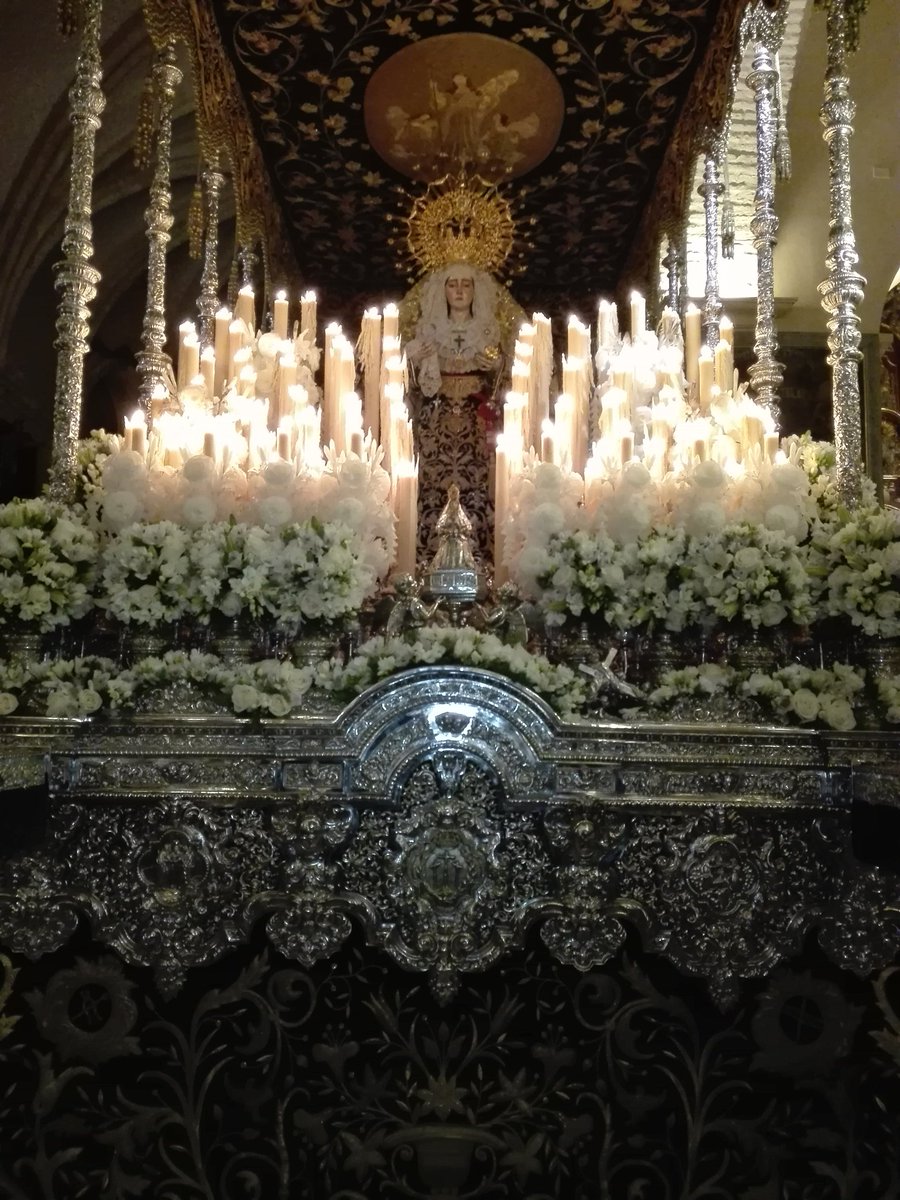 BpresentacionAP's tweet photo. Ya se pone en la calle @SoyDeLaVeraCruz #PAPSS17 el Stmo. Cristo de la Vera+Cruz y María Stma. de las Angustias Coronada de #Alcaládelrío https://t.co/28YTuI2JJL