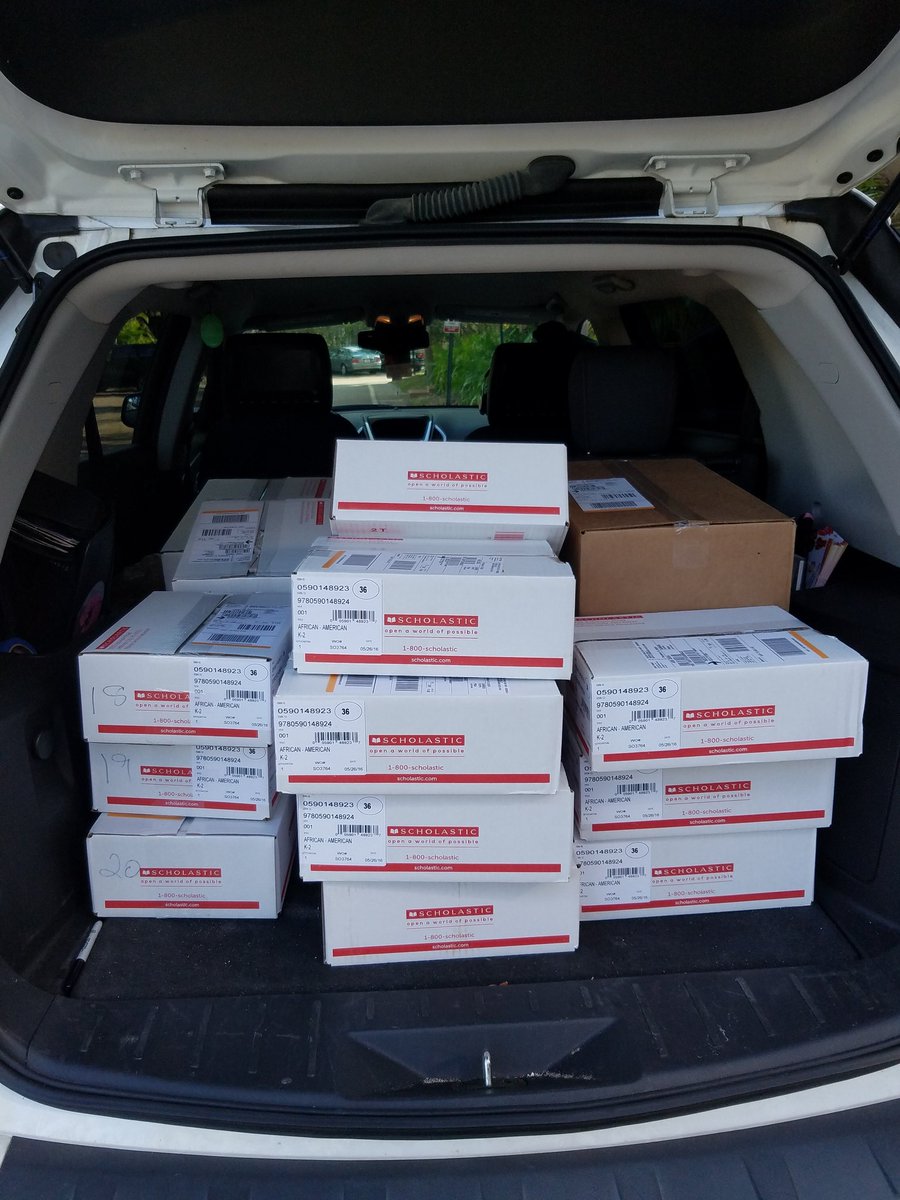 tkelley5683's tweet photo. When your COMMITMENT to the cause takes over your vehicle and home
@bcdi_ftl @NBCDI #literacy #read2succeed #browardreads #teachthebabies https://t.co/6slC3d8Xmc