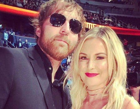 PWRoundup's tweet photo. Congratulations to Dean Ambrose and Renee Young who married last weekend! https://t.co/SDsWqmySln https://t.co/2jlXHAhRi2