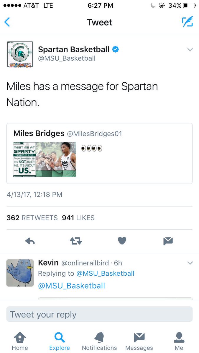observingMSU's tweet image. 12:01pm - 4th MSU football player sexual assault case breaks
12:18pm - MSU promotes Miles press conference 

Coincidence or cover-up?
