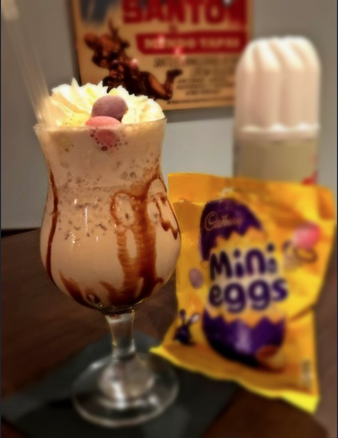 Mundo_Tapas's tweet photo. WE LOVE CHOCOLATE! Come and try our easter dessert &amp; Cocktail🙌  #cremeegg #chocolate #EasterWeekend #Mundotapas https://t.co/61xCecS0z7